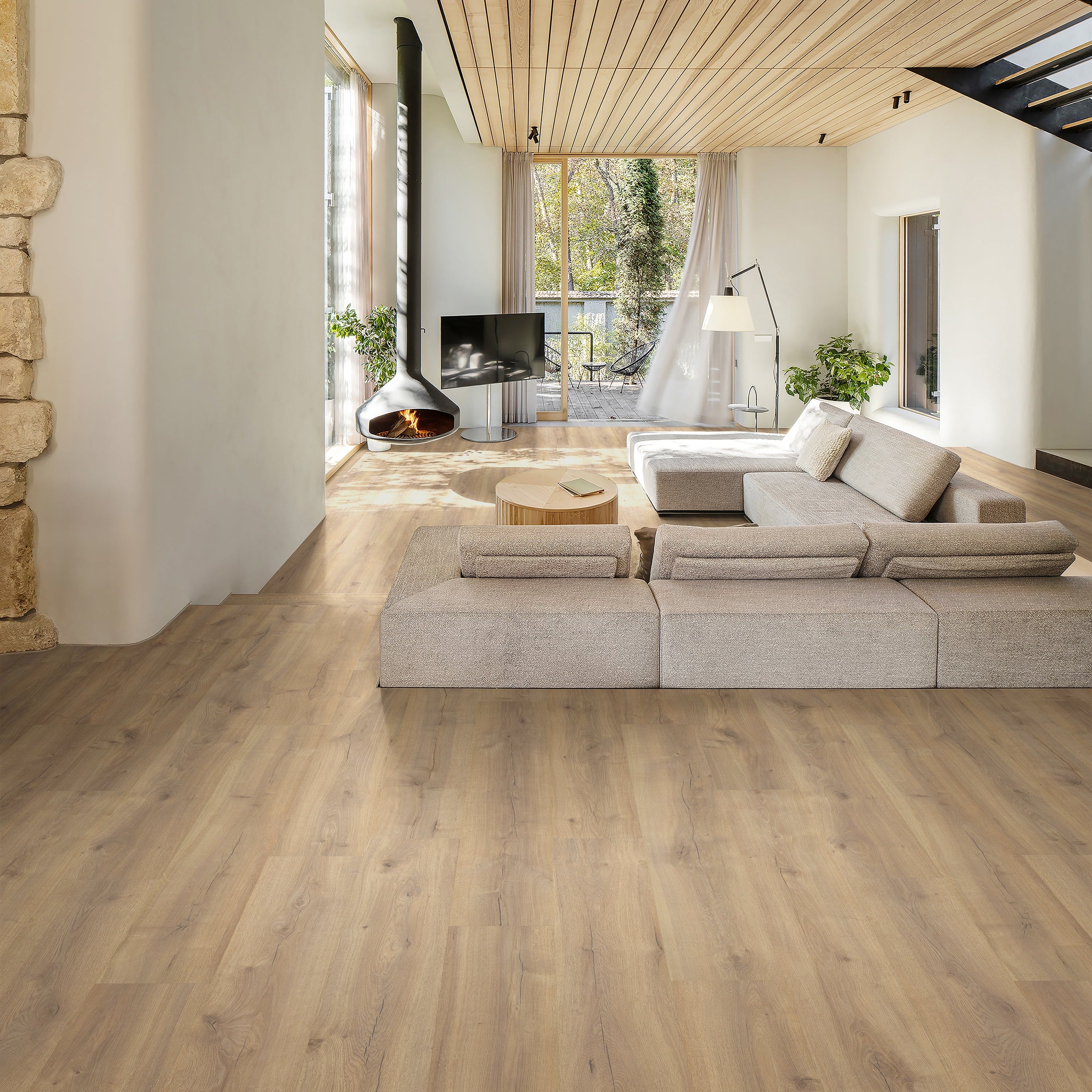 Tokopah Falls 72026 | Waterproof Laminate (Wood Core) – Sequoia