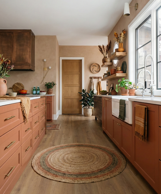 72014 Eagle Scout Sequoia Medium Oak brown Oak flooring in 2026 style kitchen