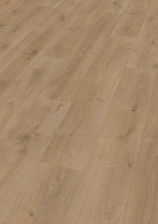 Warm chestnut Sequoia flooring with natural wood character. a superior alternative to standard waterproof laminate with AC6 durability.